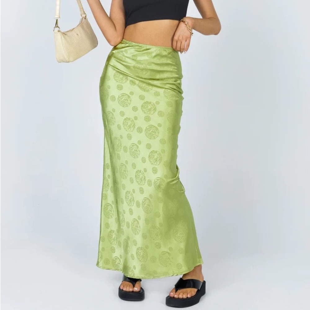 Midi Skirt Green